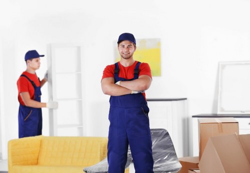 Professional Man with Van moving in Chiswick
