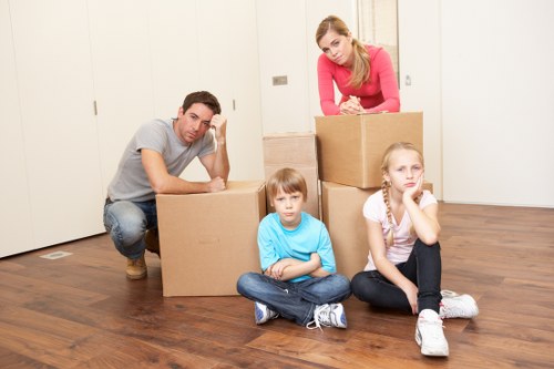 Expert packing services for office moves in Chiswick