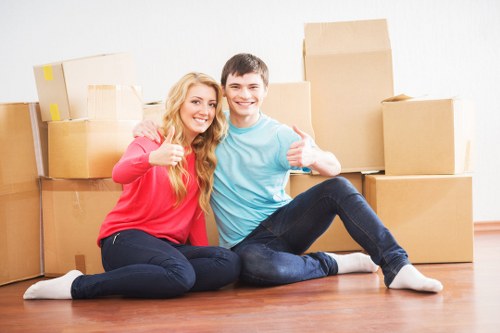 Various sizes of moving trucks available